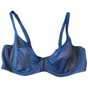NWOT Victorias Secret Blue Body By Victoria Unlined Demi Underwire Size 34D
